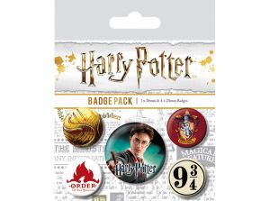 Harry Potter Gryffindor Badge Pack