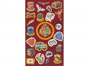 Harry Potter Hogwarts Pack of 25 Reusable Stickers