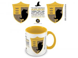 Harry Potter Hufflepuff House Pride Coloured Inner Boxed Mug