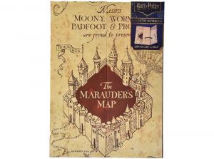 Harry Potter Marauders Map A5 Magnetic Notebook