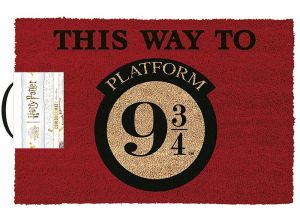 Harry Potter This Way to Platform Nine and Three Quarters Doormat