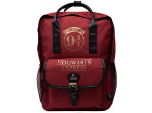 Harry Potter Platform 9 and Three Quarters Premium Backpack Burgundy