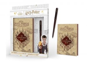 Harry Potter Premium Notebook And Wand Pen Set