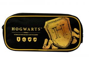 Harry Potter Rectangular Pencil Case Featuring Hogwarts Shield