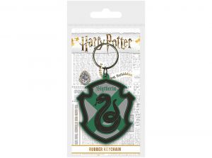 Harry Potter Slytherin Crest Rubber Keyring