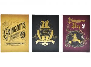 Harry Potter Three Pack of A6 Notebooks