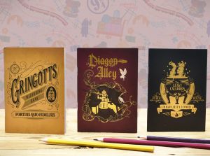 Harry Potter Three Pack of A6 Notebooks