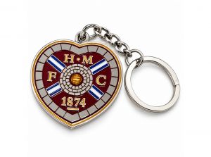 Hearts FC Crest Keyring