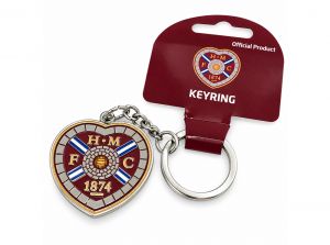 Hearts FC Crest Keyring