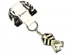 Juventus Crest Bar Scarf Keyring