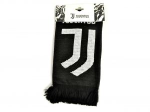 Juventus Bar Scarf Black White