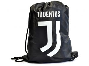Juventus Draw String Gym Bag Black