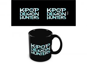 K Pop Demon Hunters K Pop Logo Black Pod Mug
