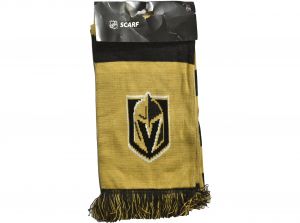 Las Vegas Golden Knights NFL Bar Scarf Grey Gold