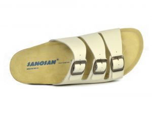 Sanosan Lisbon Leather Ivory Mens