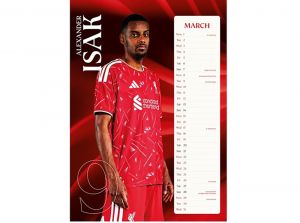 Liverpool 2027 A3 Wall Calendar