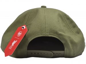 Liverpool 47 Brand Captain Baseball Cap Snapback Dark Green Camo