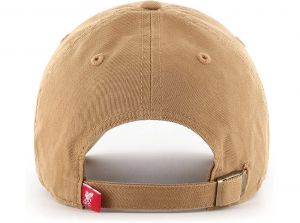 Liverpool 47 Brand Clean Up Baseball Cap Camel