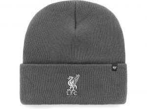 Liverpool 47 Brand Haymaker Cuff Beanie Charcoal