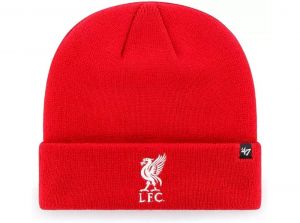 Liverpool 47 Brand Cuffed Beanie Liverpool Red