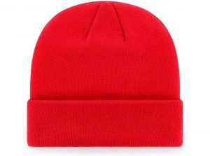 Liverpool 47 Brand Cuffed Beanie Liverpool Red