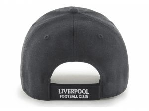 Liverpool 47 Brand MVP Baseball Cap Liverbird Crest White Team Badge