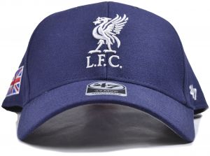 Liverpool 47 Brand MVP Baseball Cap Union Jack Flag Navy