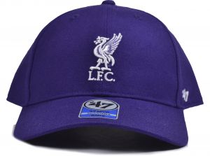Liverpool 47 Brand MVP Kids Baseball Cap Purple Snapback