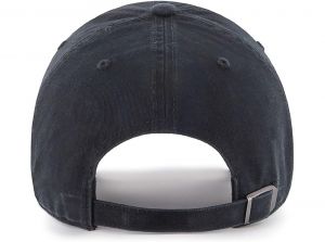 Liverpool 47 Brand MVP Relaxed Fit Liverbird Crest Baseball Cap Black Red