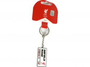 Liverpool Anfield Road Street Sign Keyring