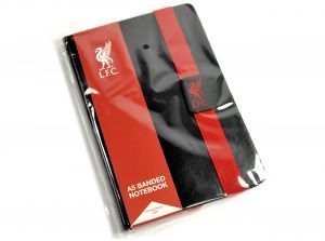 Liverpool Banded A5 Premium Leather Look Notebook