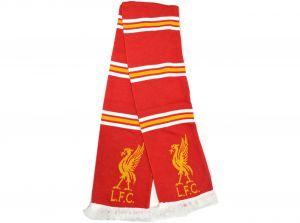 Liverpool Bar Scarf Jacquard Knit Scarf