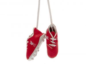 Liverpool Boots Car Hanger Red White
