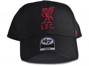 Liverpool 47 Brand Raised Basic Baseball Cap Black
