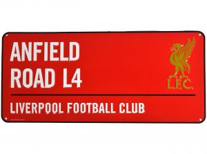 Liverpool Colour Metal Street Sign