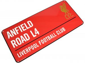 Liverpool Colour Metal Street Sign