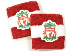 Liverpool FC Cotton Wristbands Red White