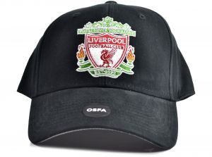 Liverpool Basic Crest Cap Black