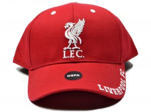 Liverpool Baseball Cap Mass Frost Red White Snapback