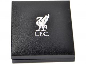 Liverpool FC Stainless Steel Engraved Crest Dog Tag and Chain