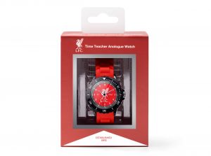 Liverpool FC Time Teacher Analogue Watch Red