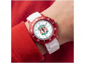 Liverpool FC Time Teacher Analogue Watch White