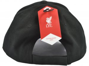 Liverpool Mass Cap Kids MVP Baseball Cap Black White