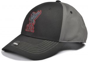 Liverpool Mass MVP Baseball Cap Charcoal Black Red