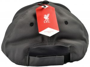 Liverpool Mass MVP Baseball Cap Charcoal Black Red