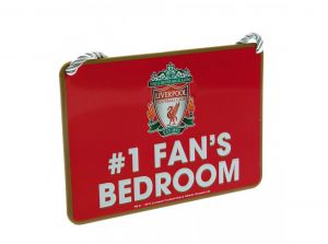 Liverpool FC No One Fans Bedroom Sign