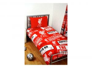 Liverpool Patch Single Duvet and Pillow Case Set
