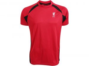 Liverpool Poly Panel Tee Red Retail Packaging