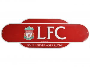 Liverpool Retro Years Colour Metal Street Sign