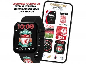 Liverpool Smart Watch Black